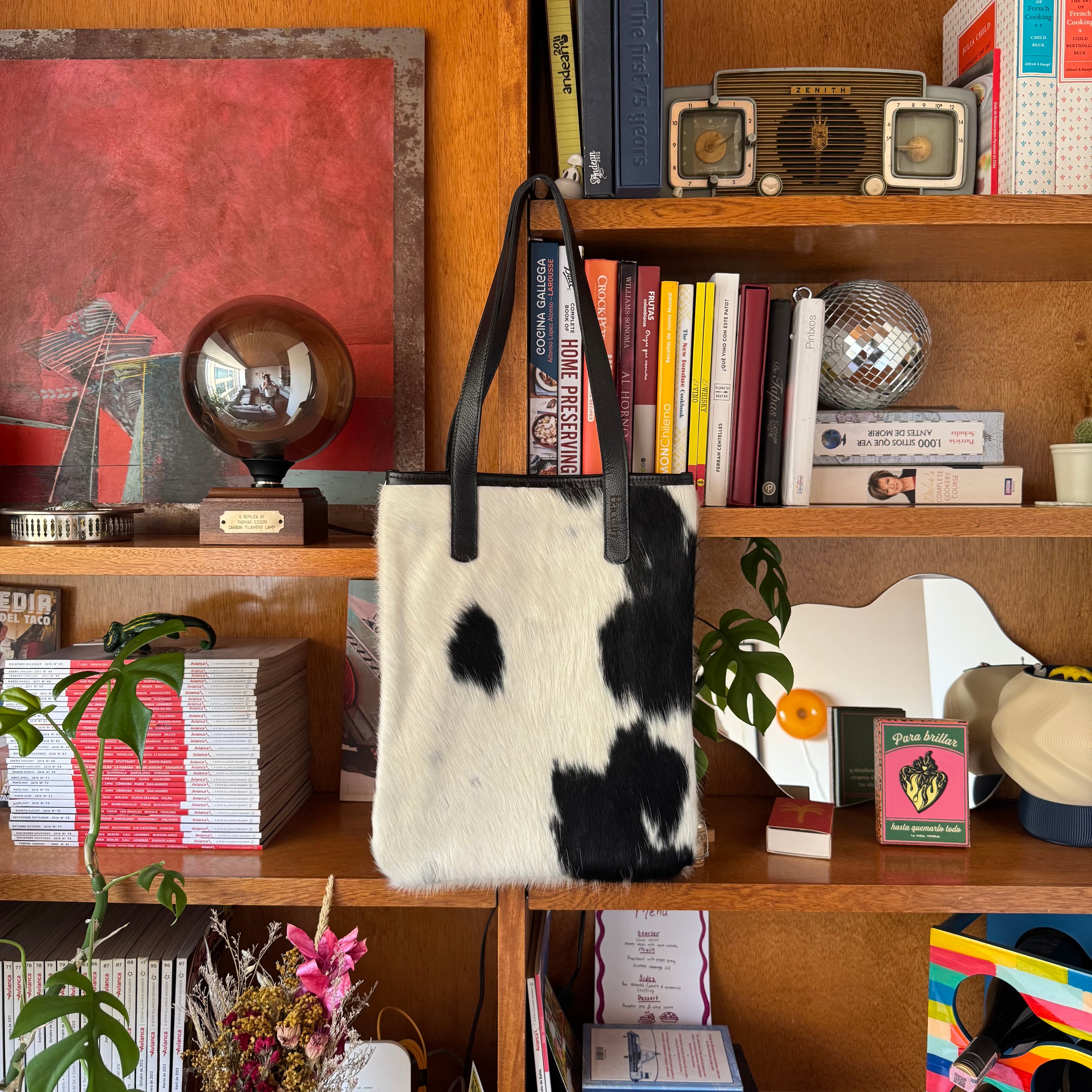 Tote Bag Minos - Blanco y Negro