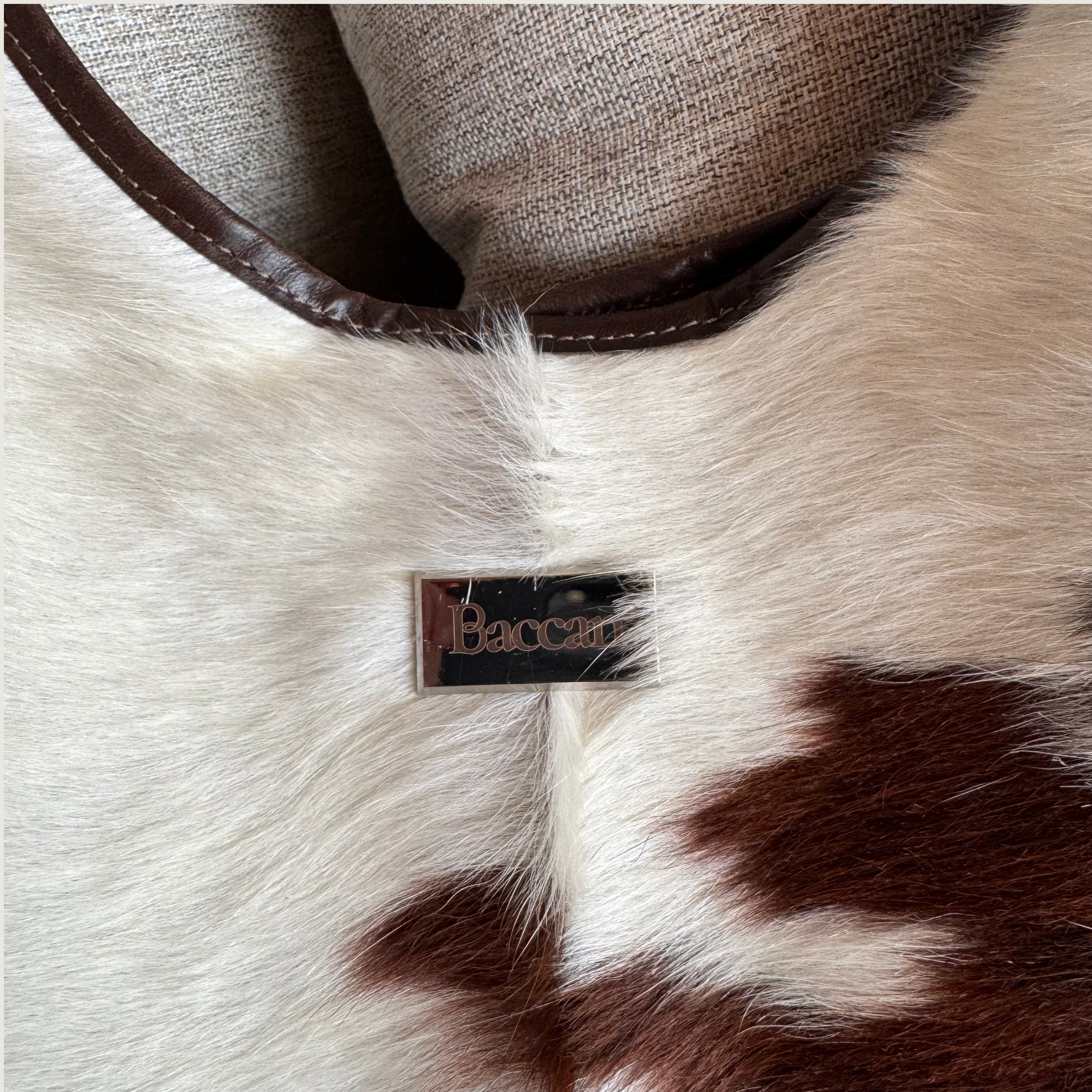 Hobo Bag Minos - Blanco y Negro