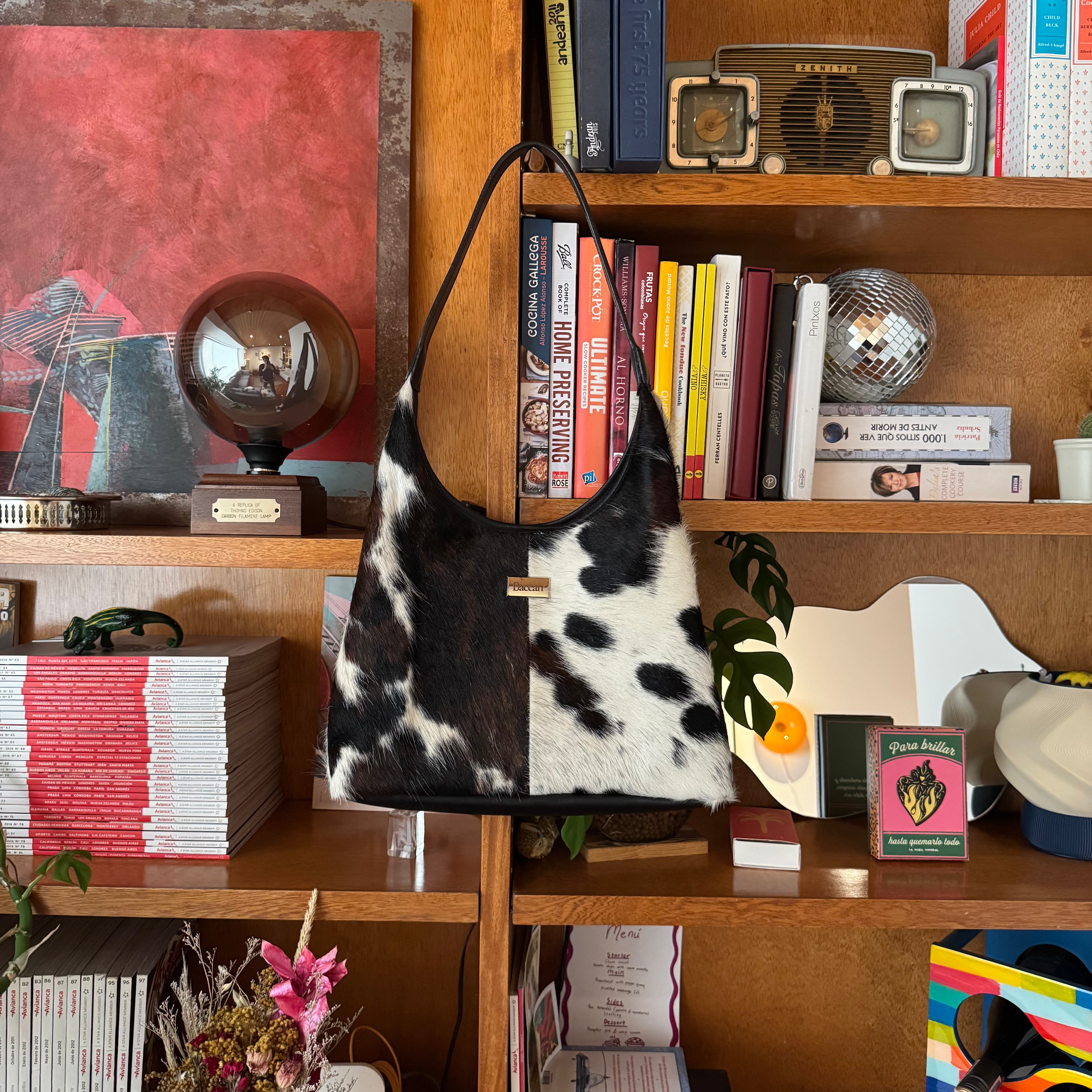 Hobo Bag Minos - Manchado Clásico