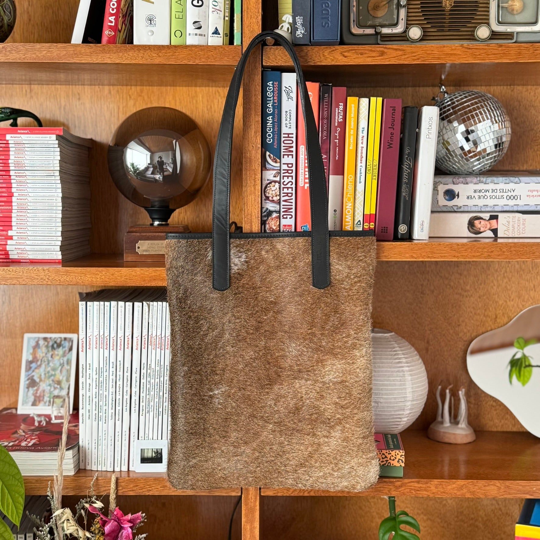 Tote Bag Minos - Jaspeado Café