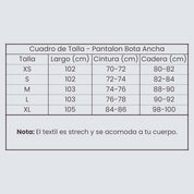 Pantalón Linje - Negro con Costuras Blancas
