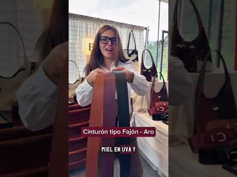 Cinturón de Cuero - Croco Negro